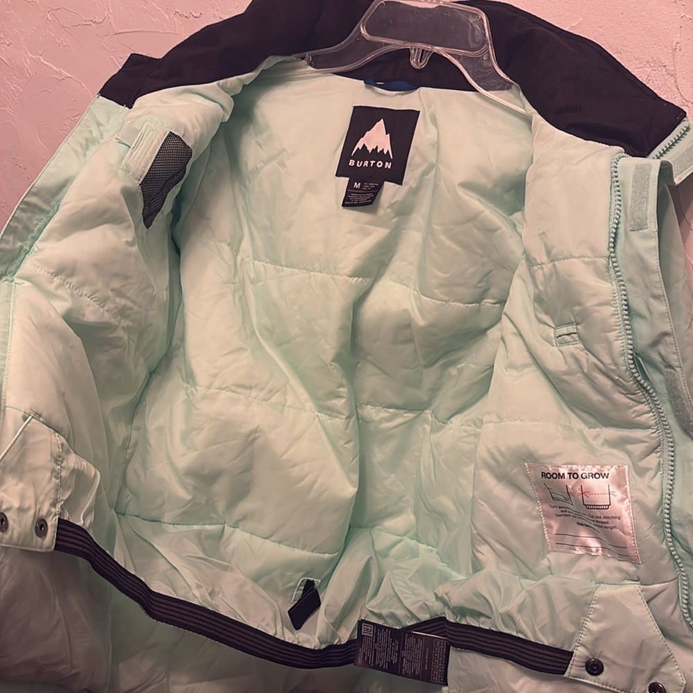 Burton Kids Jewel Green Snow Jacket. - Picture 4 of 6